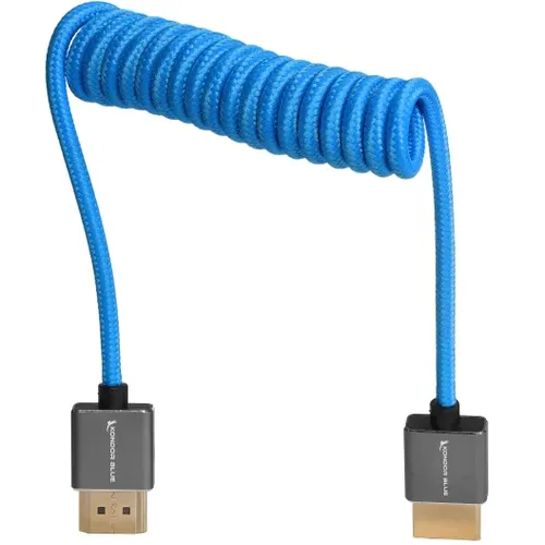 כבל HDMI מסולסל באורך 30-60 ס