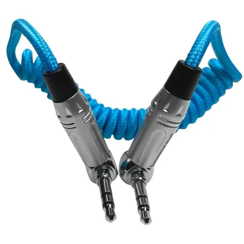 כבל סאונד Mini PL מסולסל באורך 30-60 ס