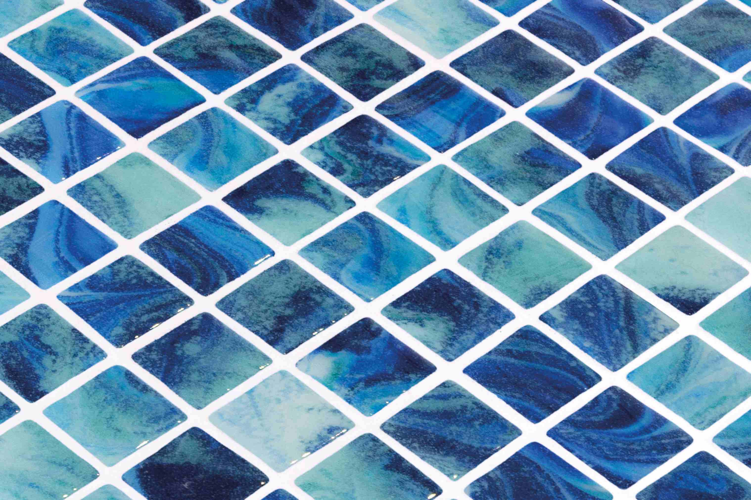 פסיפס זכוכית ספרדי כחול טורקיז Kayla Vanguard Mosaic