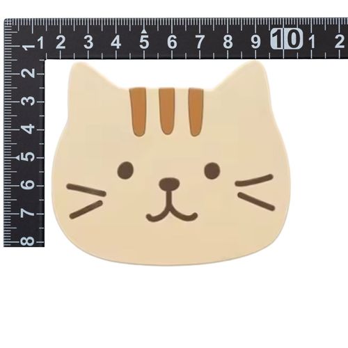 תחתיות סיליקון לכוס קפה בעיצוב חתולי
