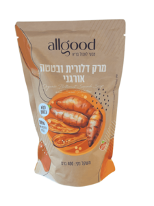 מרק דלורית ובטטה אורגני 400 גרם