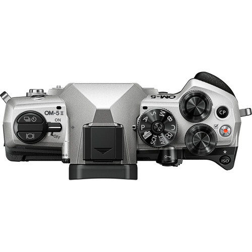 גוף מצלמה ללא מראה OM SYSTEM OM-5 Mark II צבע כסוף