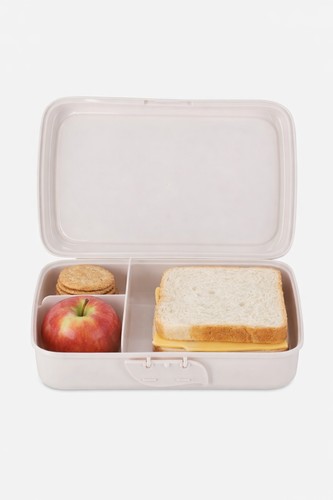 קופסת אוכל מחולקת לילדים עם מכסה אינטגרלי | BPA Free - לימונים
