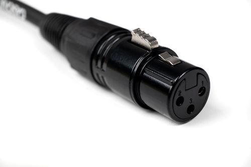 כבל מיק XLR-XLR   אדום 3מ CASCHA CCS-M1RD3