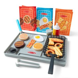 מארז גריל אינטראקטיבי Flip & Fry Grill Play Set עם טכנולוגיית שינוי צבע 27 חלקים