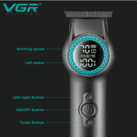 מכונת תספורת נטענת VGR V-990