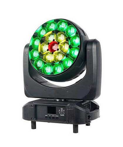 פנס לד זום RGBW 19x20W