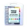 12 טושים אקריליים מכחול TOUCH