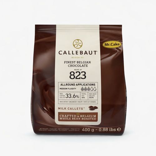 שוקולד בלגי חלב 400 גרם (823) - CALLEBAUT