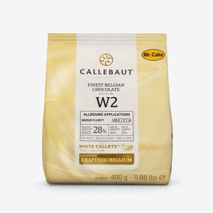 שוקולד בלגי לבן 400 גרם - CALLEBAUT (תוקף:30/10/26)