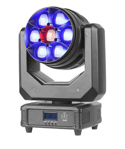 פנס מובינג 7X40W RGBW כולל אפקט B-EYE