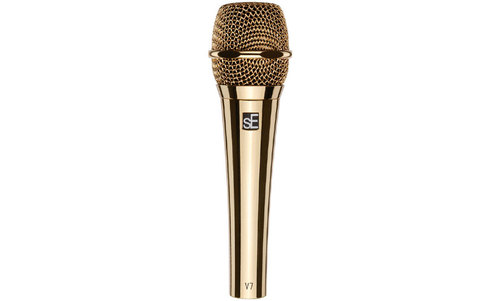 מיקרופון דינמי ידני -  sE Electronics V7 Gold