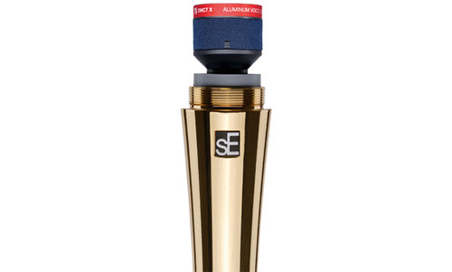 מיקרופון דינמי ידני -  sE Electronics V7 Gold