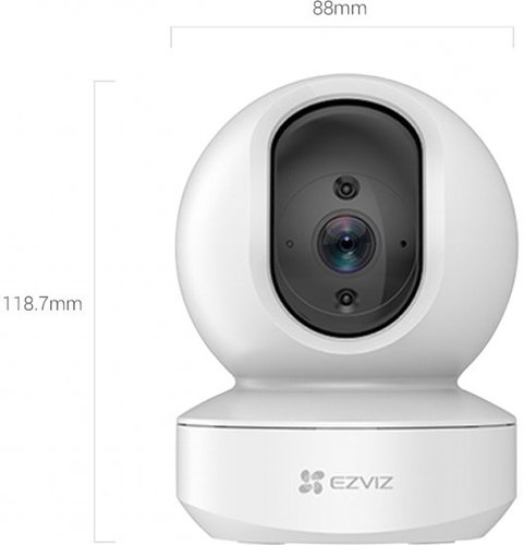 מצלמת אבטחה אלחוטית Ezviz TY1 Pan & Tilt Internet PT 2MP Camera Up to 256GB