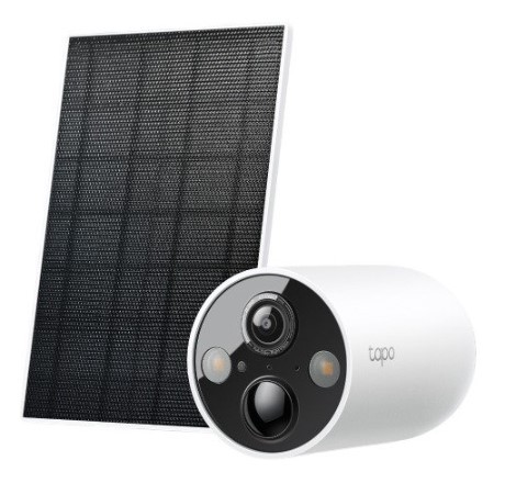 מצלמת אבטחה אלחוטית עם פאנל סולארי TP-Link Tapo C425