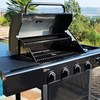 גריל גז 4 מבערים KENMORE PG-40406 כולל כירת צד שחור