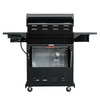 גריל גז 4 מבערים KENMORE PG-40406 כולל כירת צד שחור