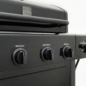גריל גז 4 מבערים KENMORE PG-40406 כולל כירת צד שחור