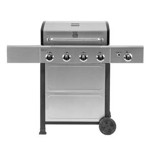 גריל גז 4 מבערים KENMORE PG-40406 כולל כירת צד שחור / נירו