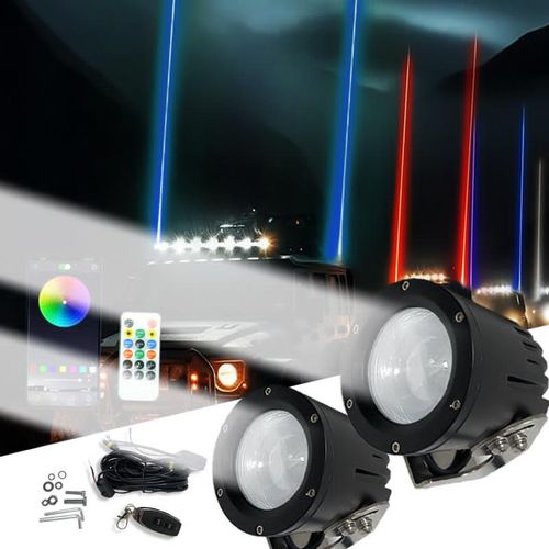 פנסי לייזר RGB לרכב / טרקטורון / UTV / שטח