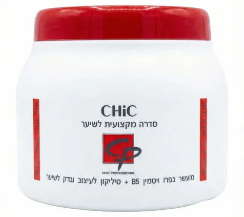 שיק סדרה מקצועית לשיער סיליקון לעיצוב וברק לשיער 500 מ