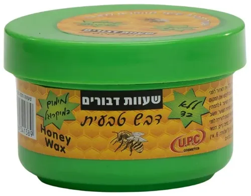 יו פי סי שעווה דבש טבעית בלבד 100 גרם