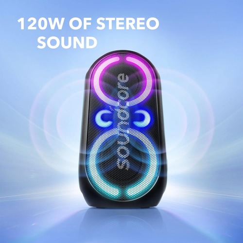 רמקול בידורית Anker Soundcore Rave Party 2 120W IPX4 - צבע שחור