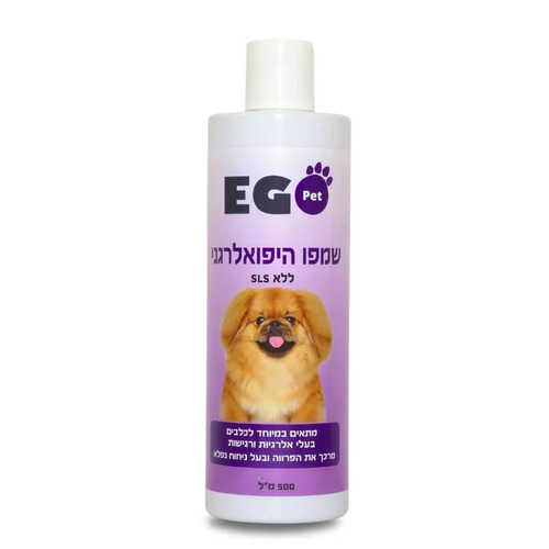 שמפו אגו פט לכלב היפואלרגני 500 מ