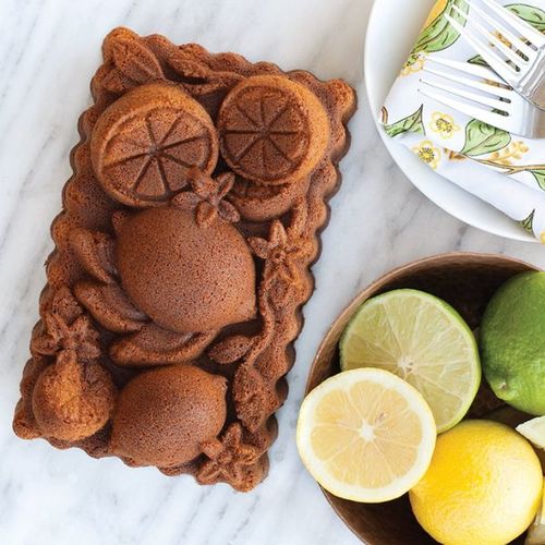 תבנית Nordic ware Bundt Citrus Blossom