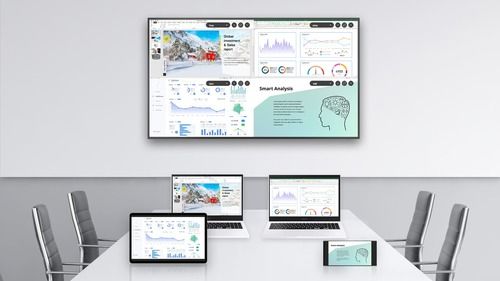 מסך מקצועי Samsung QM50C 50