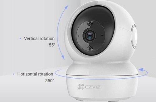 מצלמת אבטחה אלחוטית Ezviz C6N Pan & Tilt Internet PT 4MP