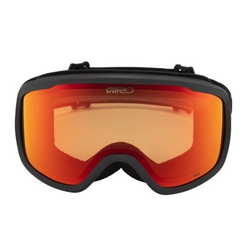 משקפת סקי מותאמת לחובשי משקפיים   Giro -  black/tan/scarlet CRUZ STACKED