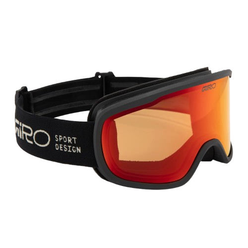 משקפת סקי מותאמת לחובשי משקפיים   Giro -  black/tan/scarlet CRUZ STACKED