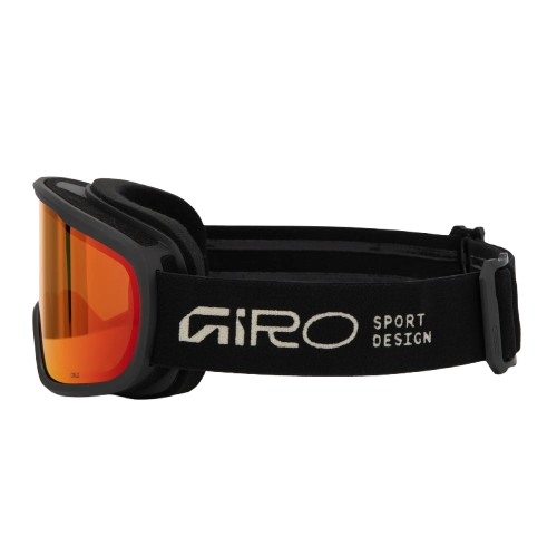 משקפת סקי מותאמת לחובשי משקפיים   Giro -  black/tan/scarlet CRUZ STACKED