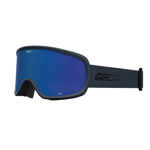 משקפת סקי מותאמת לחובשי משקפיים Giro -  indigo/grey CRUZ STACKED