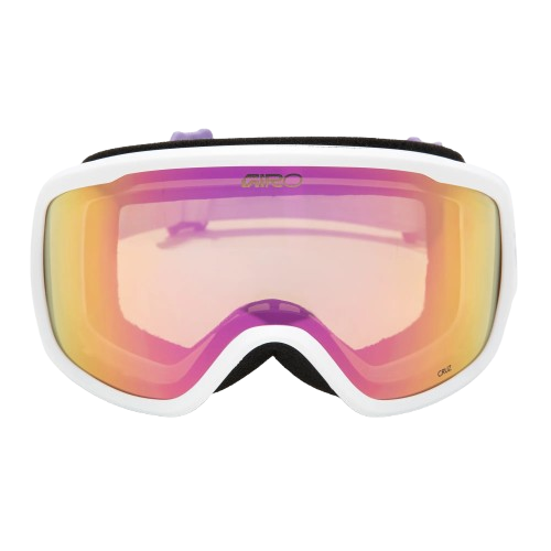 משקפת סקי מותאמת לחובשי משקפיים Giro -  mauve/pink CRUZ STACKED