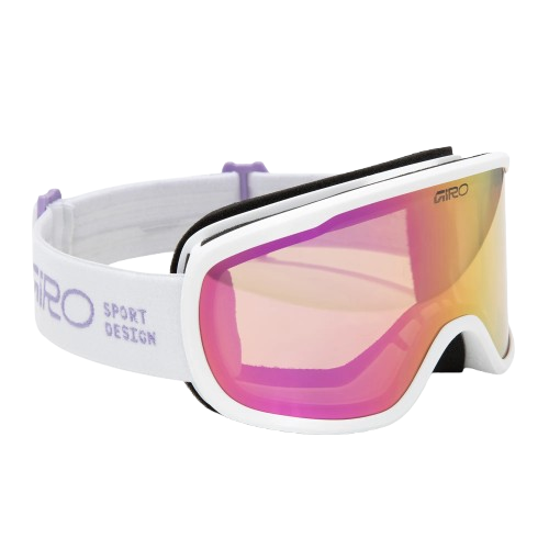 משקפת סקי מותאמת לחובשי משקפיים Giro -  mauve/pink CRUZ STACKED
