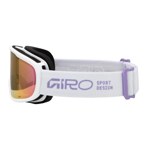 משקפת סקי מותאמת לחובשי משקפיים Giro -  mauve/pink CRUZ STACKED