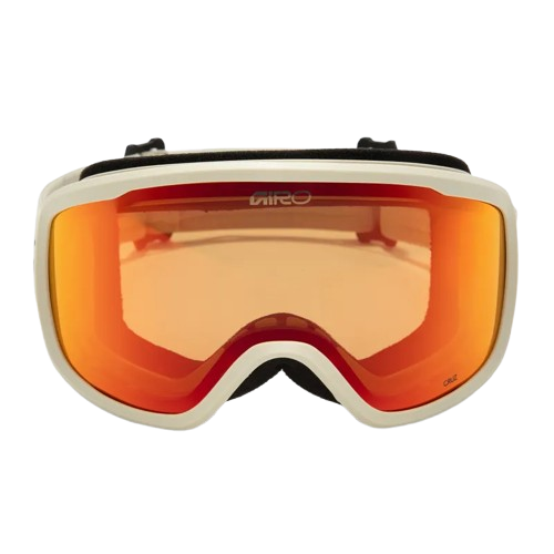 משקפת סקי מותאמת לחובשי משקפיים Giro -  stone/scarlet CRUZ STACKED
