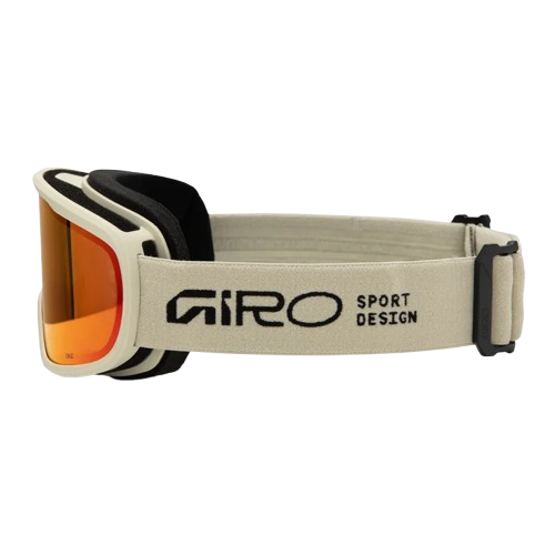 משקפת סקי מותאמת לחובשי משקפיים Giro -  stone/scarlet CRUZ STACKED
