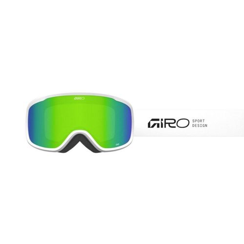 משקפת סקי מותאמת לחובשי משקפיים Giro -  white/green CRUZ STACKED