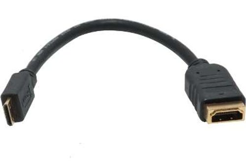 מתאם -  HDMI Full (Female) - HDMI Micro (Male)
