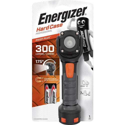  פנס מתכוונן 300 לומנס מוגן זעזועים+מגנט שחור - Energizer