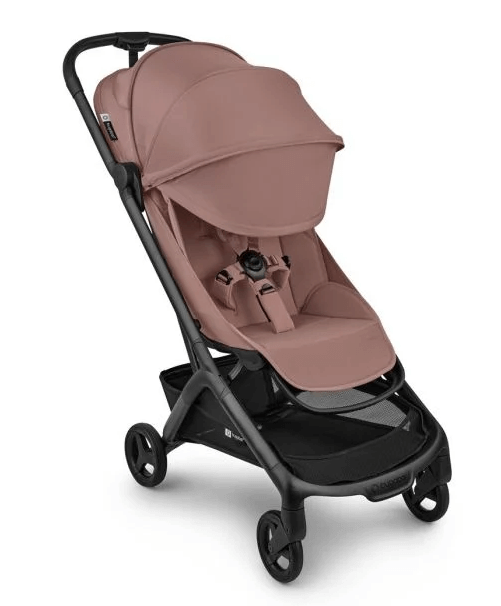 טיולון בוגבו בטרפליי 2 Bugaboo Butterfly קומפקטי מגיל לידה עם קיפול ביד אחת ואישור עלייה למטוס- ורוד דאסטי