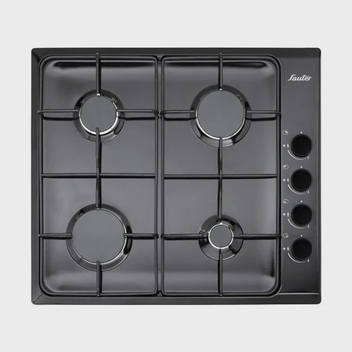 כיריים גז Sauter SHE850B – צבע שחור 60 ס