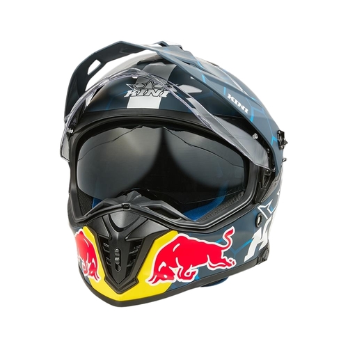 קסדת רכיבה אדוונצ'ר קיני רד בול כחול – KINI Red BULL ADV X 2.0