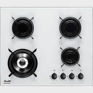 כיריים זכוכית קריסטלית Sauter SHG8020W – צבע לבן 60 ס"מ