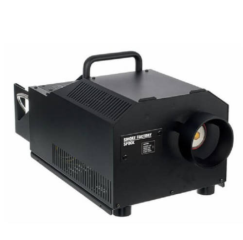 מכונת עשן בהספק 3100W עם חיבור ARTNET ו SCAN עם מסך מגע