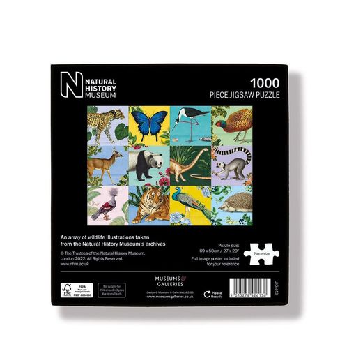 פאזל 1000 חלקים - חיות