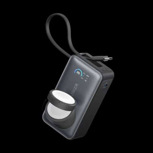 סוללת גיבוי אנקר ANKER MagGo Power Bank (10K, 35W, For Apple Watch) 